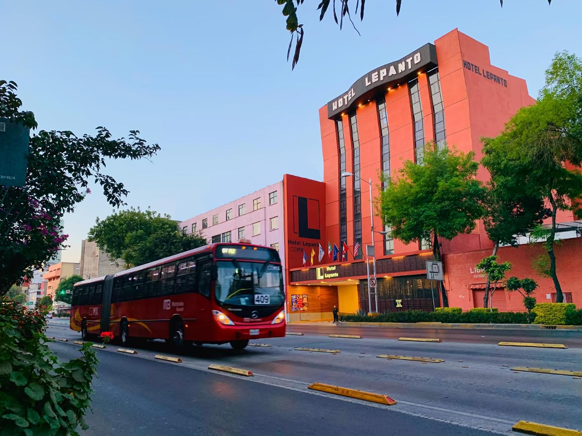 מקסיקו סיטי Hotel Lepanto Reforma מראה חיצוני תמונה
